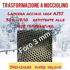  Lamiera forata acciaio inox