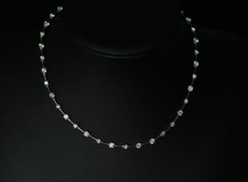 Collana bastoncini argento