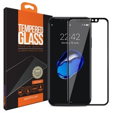 Pellicola Vetro Temperato 5D CURVO Completa per iPhone XS MAX XR 7 8 SE 2020