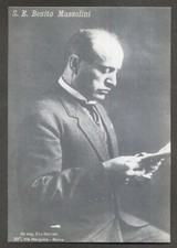 BENITO MUSSOLINI  - CARTOLINA