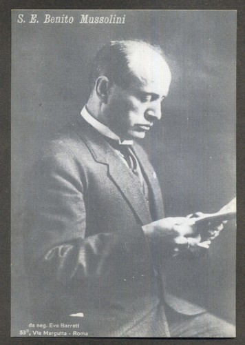 Benito mussolini cartolina - benito,