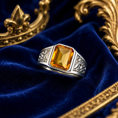 Anello uomo argento - da,