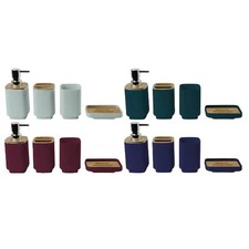 Set di 4 accessori da bagno