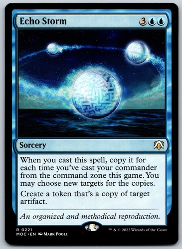 Echo storm commander march - echo, r