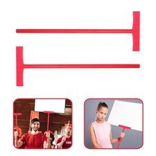 2PCS Porta Insegna Manuale