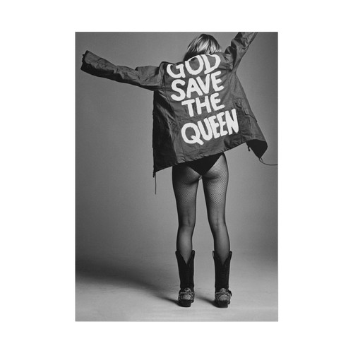 Poster kate moss god save - moss,