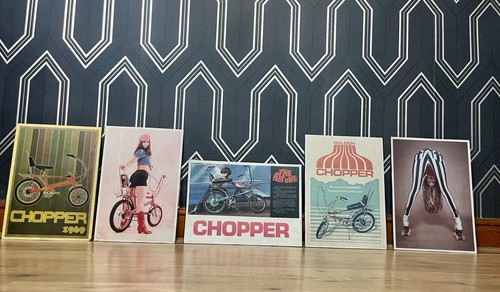 Quadro stile retrò - , chopper