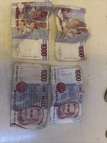 Banconota mille lire - banconota,