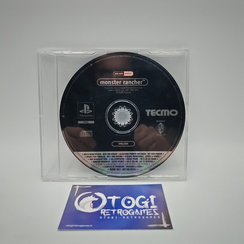 Monster rancher promo - monster, disc