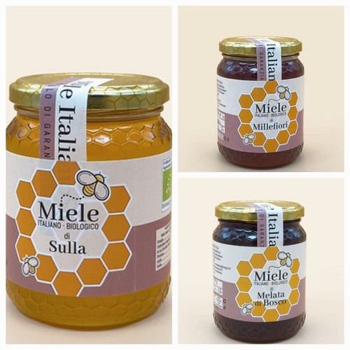 Box miele millefiori sulla - miele,