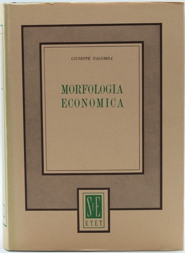 Libro morfologia economica - libro,