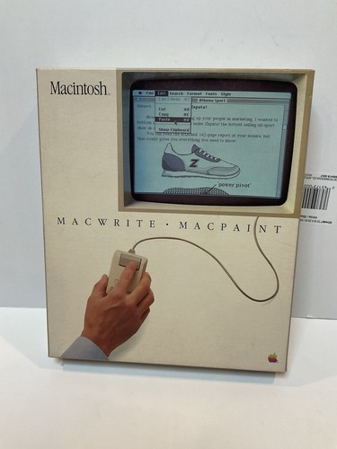 Vintage macintosh 128k m0001 - macintosh,