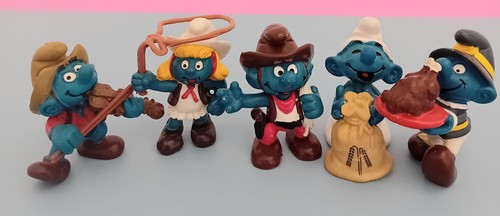 Lotto puffi schleich - 5,