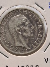 Albania 1937 2 Franga Ari