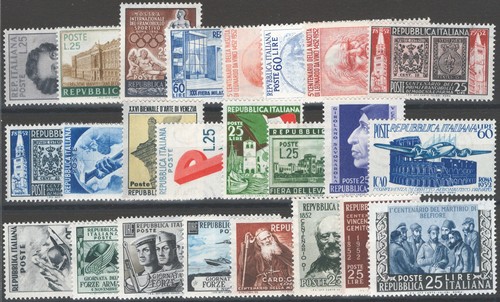 Italia 1952 annata - italia,