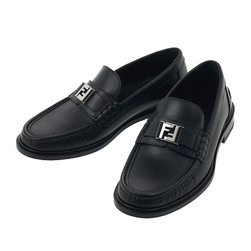 Fendi men logo loafers - fendi,