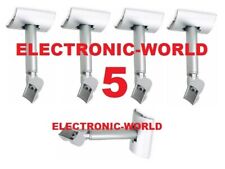 5 staffe girevoli da soffitto Bose originali argento come nuove rare per altoparlanti cubo