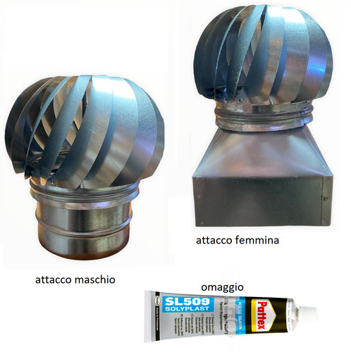 Comignolo per canna fumaria