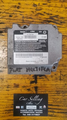 Centralina airbag fiat - airbag,