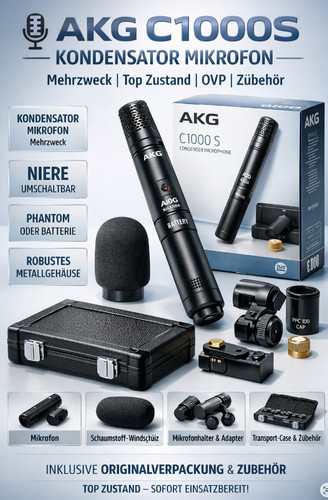 Akg c1000s microfono - akg, a