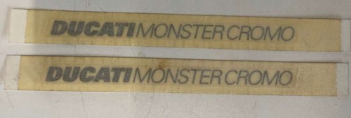 Coppia adesivi loghi ducati - adesivi,