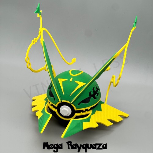 Mega rayquaza 0384 pokeball - mega, #0384