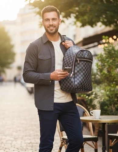 Zaino louis vuitton damier - zaino,