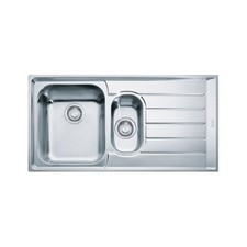 Franke Lavello 1 vasca e mezza (100x51cm) Nex 651 NEPTUNE Inox Spazzolato 101