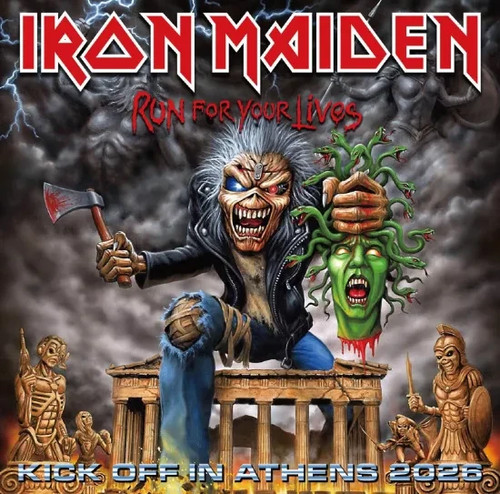 Iron maiden kick off - iron,
