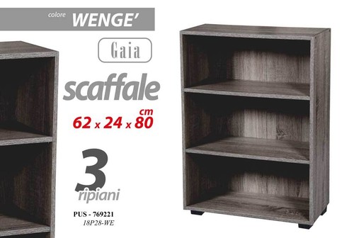 Mobile libreria gaia scaffale - mobile,