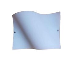 VINTAGE SCONCE FOSCARINI FOLIO STYLE 1990 WHITE INCAMICIATO GLASS