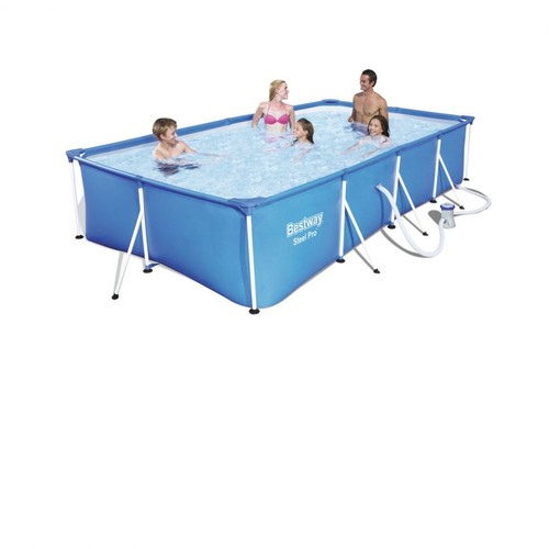 Piscina steel pro frame - frame, rett