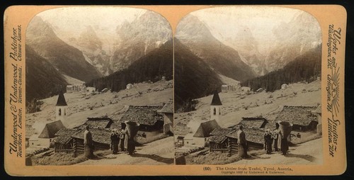 The ortler from trafoi - the,