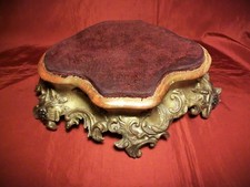 BASE IN LEGNO DORATO 1800