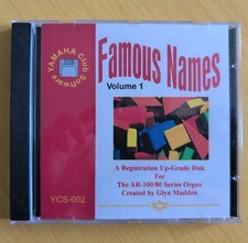 Floppy disk yamaha electone - yamaha, ar