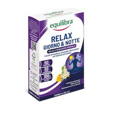 Equilibra Integratori Alimentari, Relax Giorno E Notte, Integratore a Base Di Es