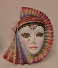 B8 Vtg Maschera Da Parete