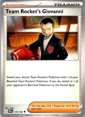 Team rocket giovanni sv10 - rocket's,