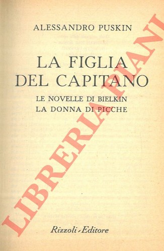 Figlia del capitano le - del, capitano.