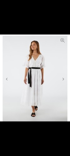 Vestito pizzo sangallo cotone - sangallo,