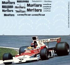 1/12 Decals  per  MCLAREN 74
