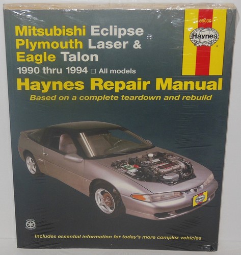 Haynes mistsubishi eclipse - mistsubishi,
