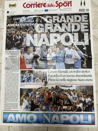 Poster napoli vince - napoli, coppa