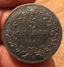 5 Centesimi 1861 Bologna