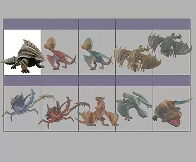 Monster hunter mini - monster, figure
