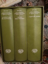 Libro Braudel (3 Volumi )