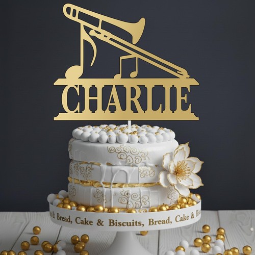 Cake topper acrilico strumento