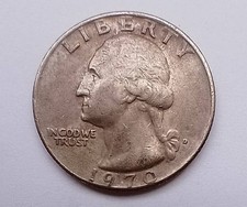 USA 1970 Quarter Dollar