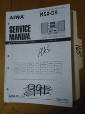 Aiwa nsx manuale - nsx-d9,