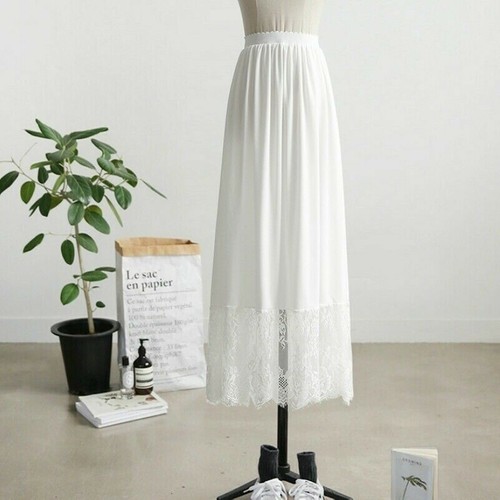 Pizzo gonna lunga sottoveste - pizzo,